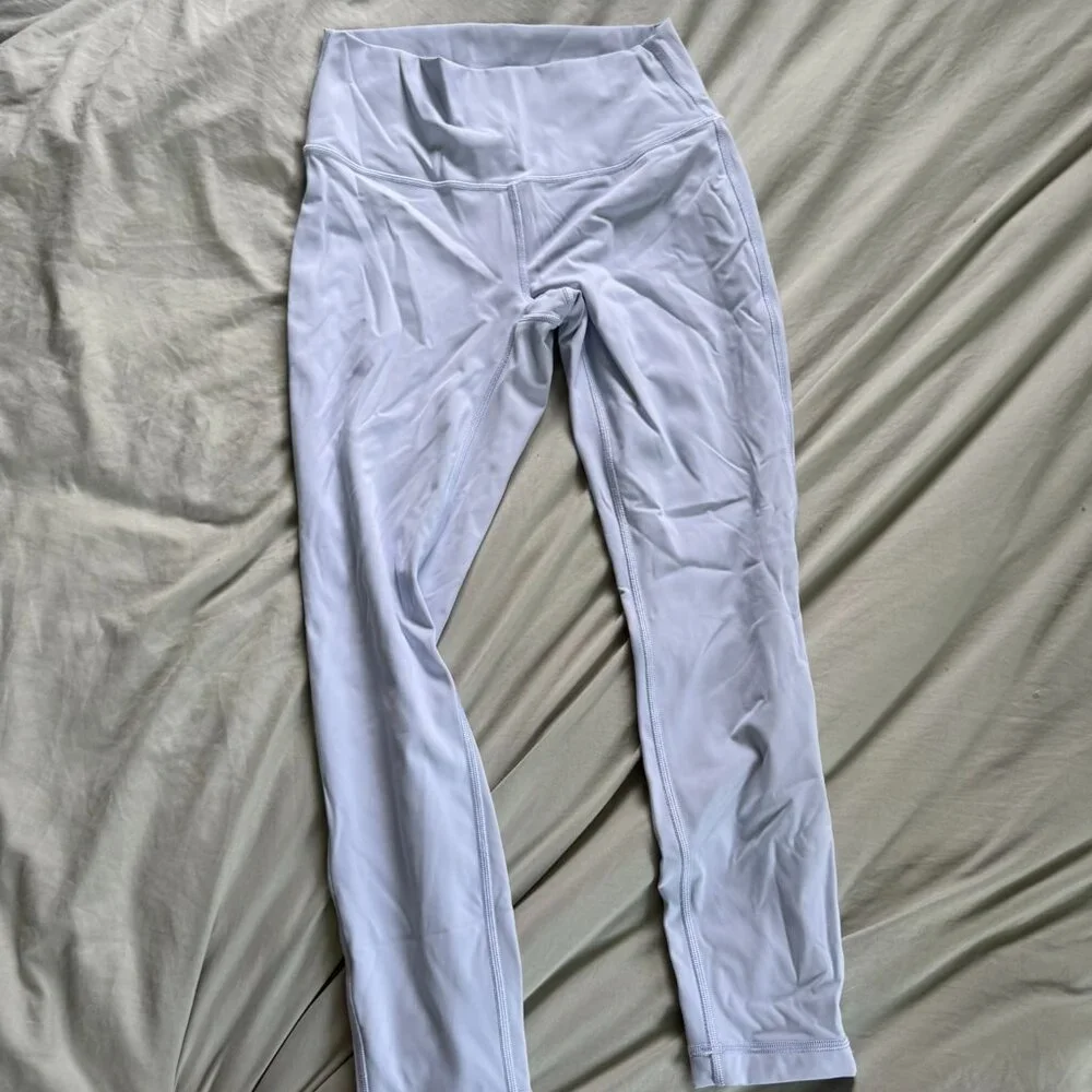 lululemon light blue leggings - Picture 2 of 4